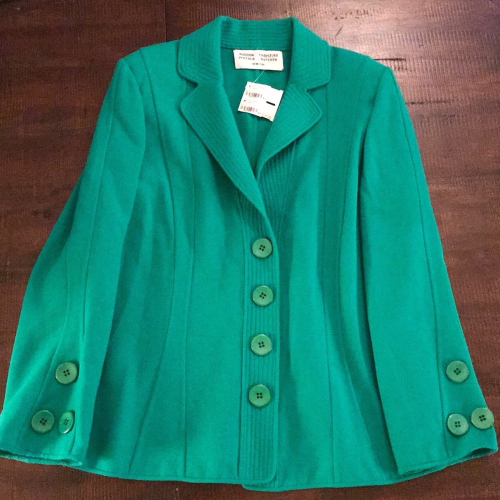 RARE Vintage Designer Aurora Ruffolo/Christian Ruperto NY Blazer - Picture 4 of 10